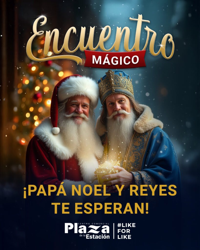 Encuentro mágico con Papá Noel y tu Rey Mago