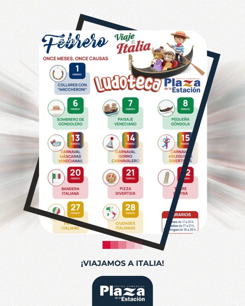 Ludoteca: Viajamos a Italia