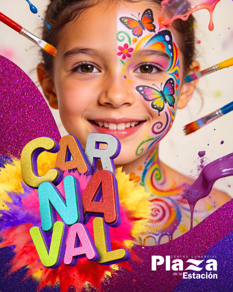 Carnaval: pintacaras para los peques