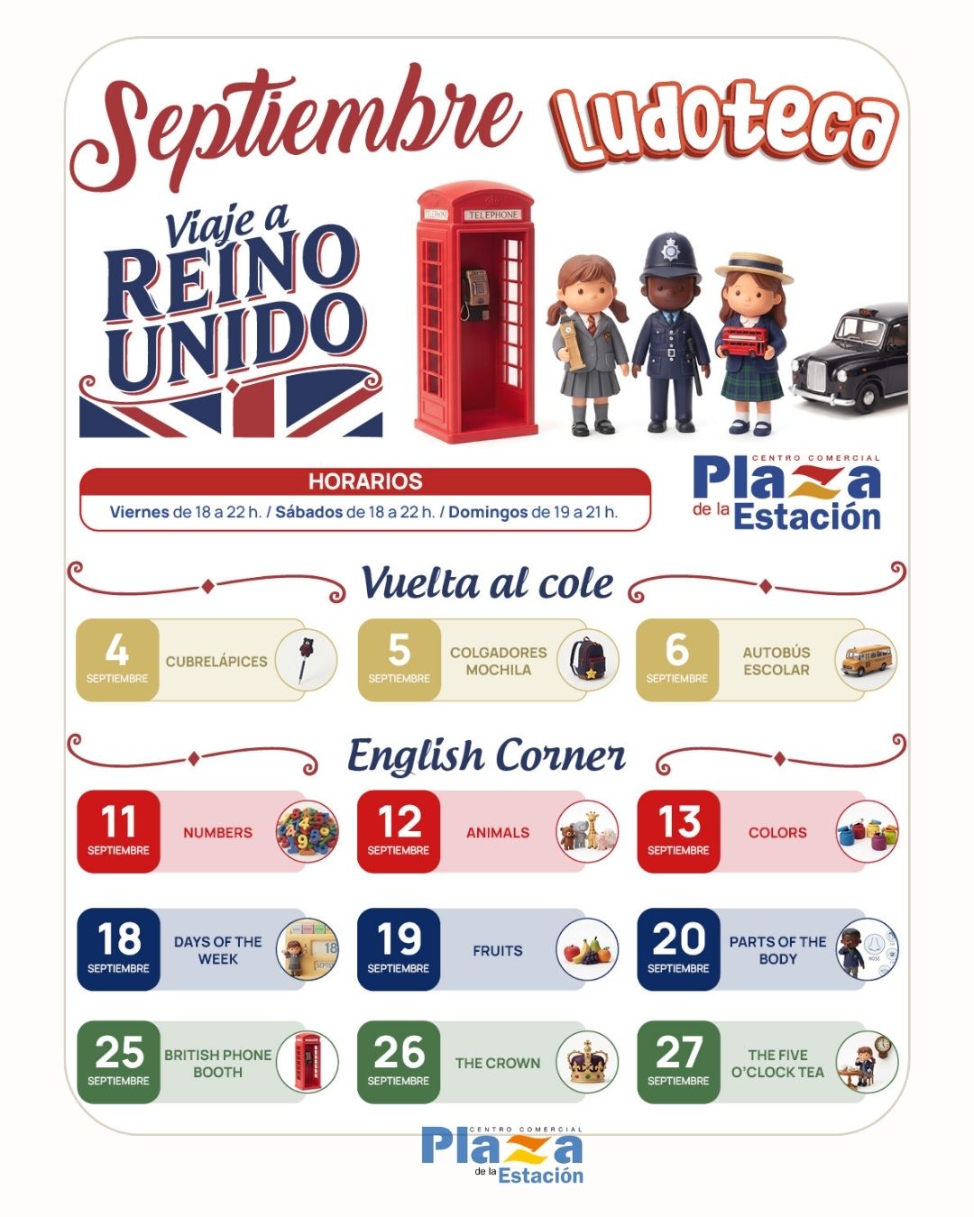 Ludoteca: Hola Reino Unido